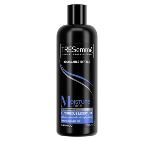 TRESemme Moisture Rich Luxurious Moisture Shampoo Хидратиращ шампоан за суха коса и увредена коса 500ml